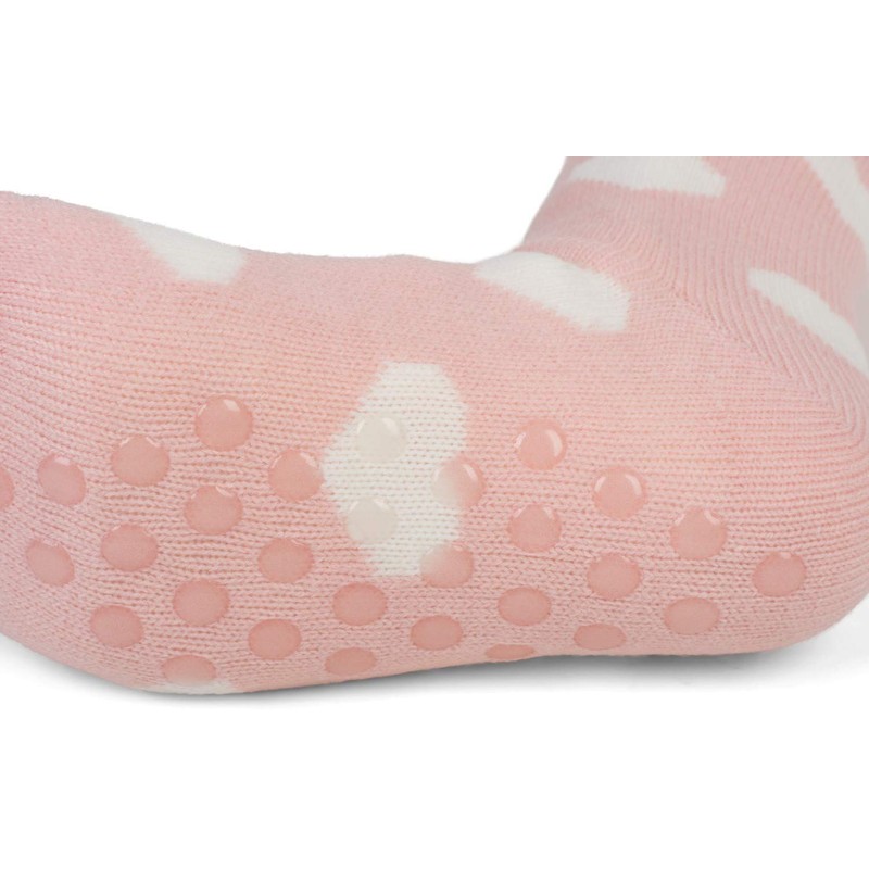 styleBREAKER Ladies ABS Teddy Lining Heart Pattern Stopper Socks ABS