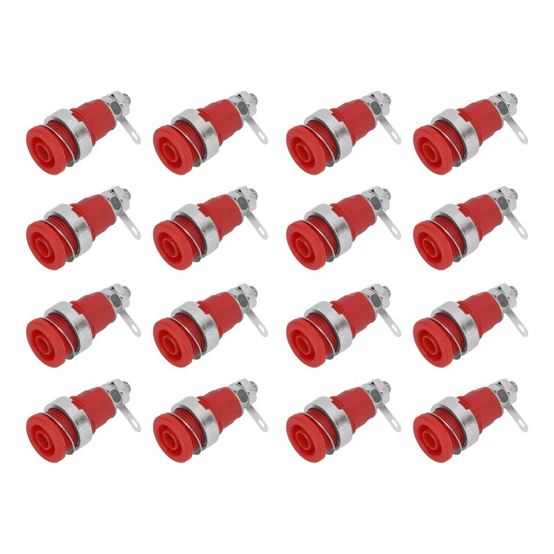 50Pcs Banana Socket 4mm Pure Copper Metal Good Performance High