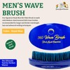Black Lavish Essentials Men’s Hair Brush, Build Deeper, Hard Boar
