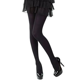 Romartex Women's Colourful Opaque 40 Denier Tights, XS, black