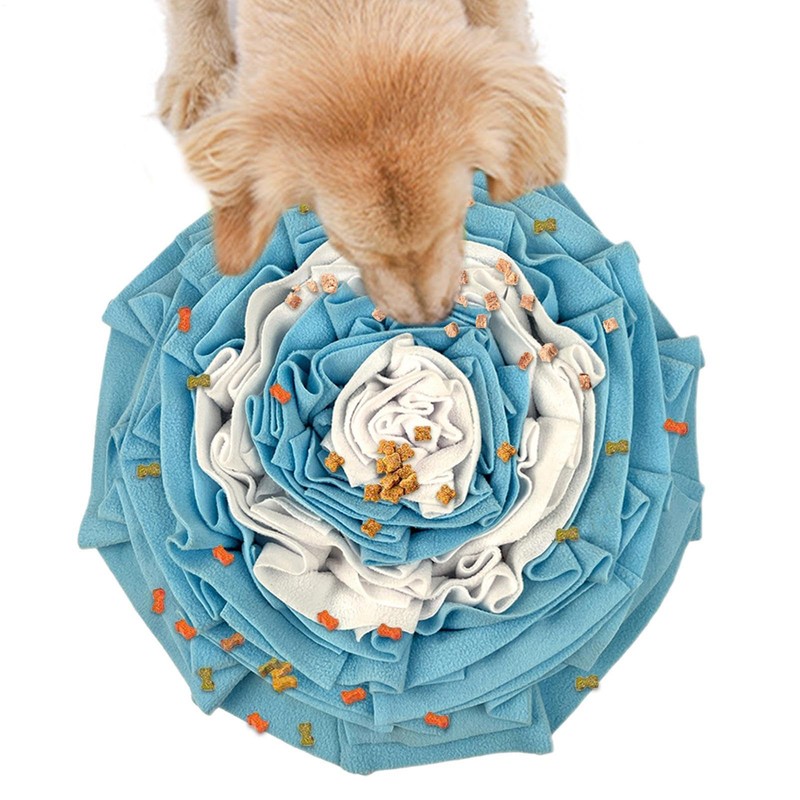 Schnüffelmatte für Hunde, interaktiver bunter Schnüffel, Tiernahrungsspender für Wohnzimmer, Spielplatz,
