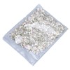 Crescent Moon Rhinestone Flatback Nail Art Jewelry Glittering Secure Fit