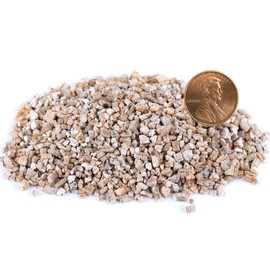 Organic Coarse Vermiculite for Indoor Gardening Plants and Mushrooms – Enhances Soil Aeration, Seed Germination, Rooting Cuttings – Small Packages and Bulk (Vermiculite Grade 3 – Medium, 1 qt)
