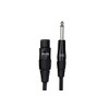Hosa HMIC-005HZ Pro Cable de micrófono REAN XLR3F a 1/4