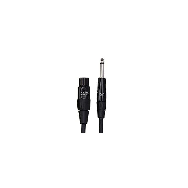Hosa HMIC-005HZ Pro Cable de micrófono REAN XLR3F a 1/4