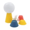 Zivisk Rubber Winter Golf Tees Indoor Multi-Coloured with Different Heights