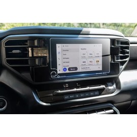 Tempered Glass Screen Protector compatible with Toyota Corolla 2023 2024,9H Hardness Shock Resistant,Corolla's 8-in Audio Multimedia System Touchscreen