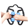 FRCOLOR Handheld Muscle Relaxer Massage Roller for Leg Fitness Material