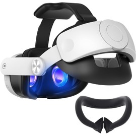 JYYBN Correa para Meta Quest 3/3S de Oculus Realidad Virtual, (Regalar Mascarilla) Correa para la Cabeza, Más Cómodo y Más Estable, Meta Quest 3 Accesorios