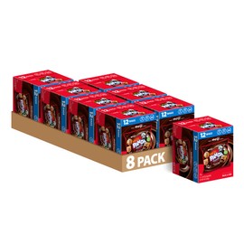 MEIJI Hello Panda Cookies, Chocolate Crème Filled - 8 Boxes of 12 Count, 0.75oz Bags - Bite Sized Cookies with Fun Panda Sports