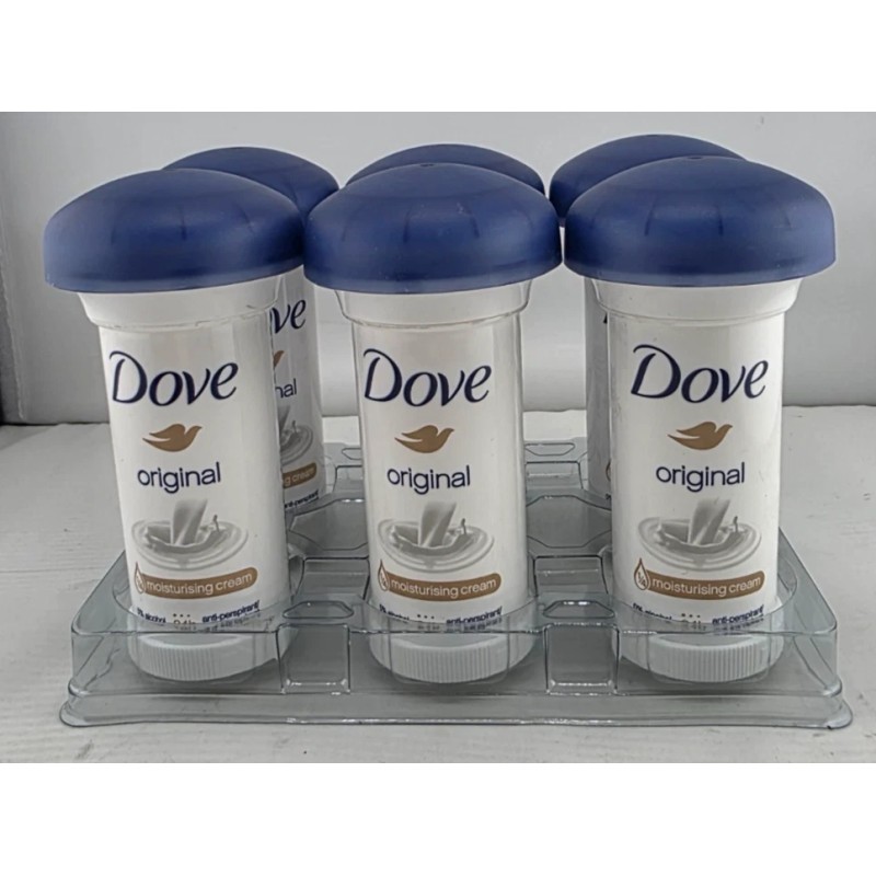 Dove Original Deodorant Roll-On with Moisturising Cream 50ml (Pack of
