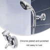 2 Pcs Shower Head Holder Adjustable Suction Cup Shower Head