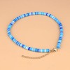 KELITCH Bohemian Women Necklace Heishi Beaded Necklace New Chains Necklaces