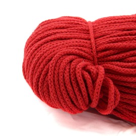 NTS Nähtechnik 100 m cotton, cord, rope made of cotton with polyester core, decorative cord