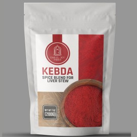 Dar El Dey Foods | North African Liver in Sauce Spice Blend - Kebda Mchermla | 7oz (200g) | Non-GMO | Reseable Bag |