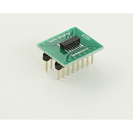 Proto-Advantage DR100D254P16F Dual Row 1.00mm Pitch 16-Pin Female Header to DIP-16 Adapter