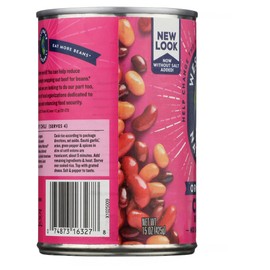 Westbrae Natural Organic Chili Beans, No Salt Added, 15 Oz (Pack of 12)