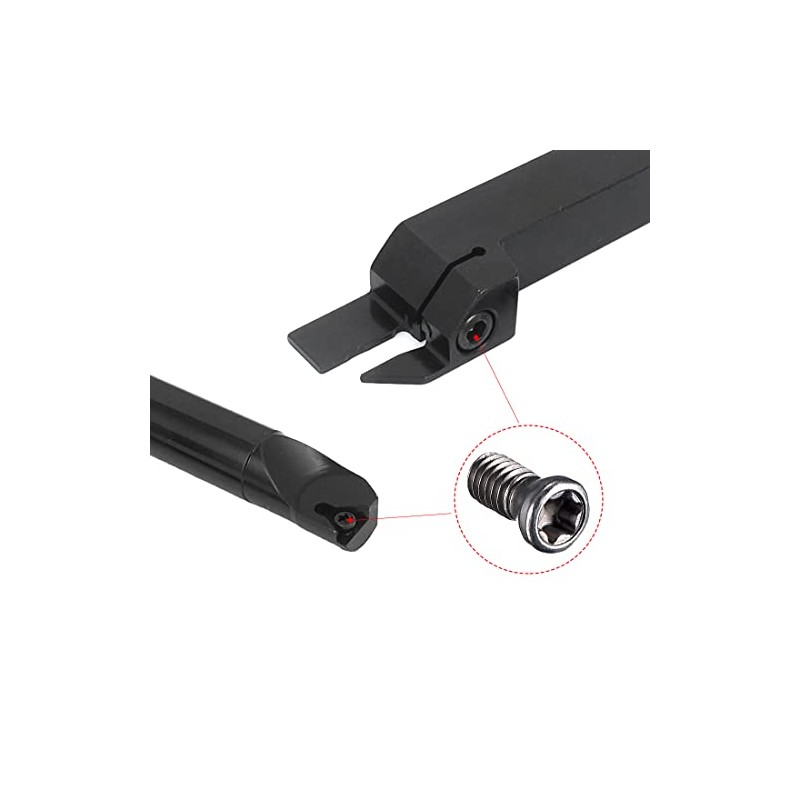 sourcing map Torx Screws Replacement Carbide Insert CNC Lathe M4
