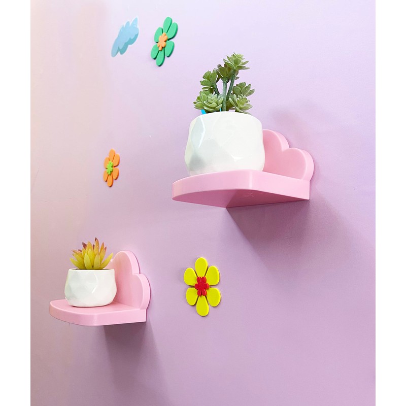 Pyjacos Wall Shelf, Floating Shelf, Set of 3, Wall Shelf,