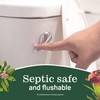 Aria 100% Recycled Toilet Paper, 24 Rolls, 3-Ply Soft Bath