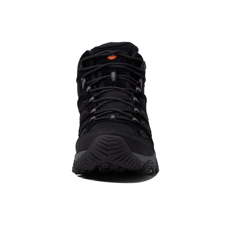 Merrell mens Moab 3 Mid Hiking Boot, Black Night, 12