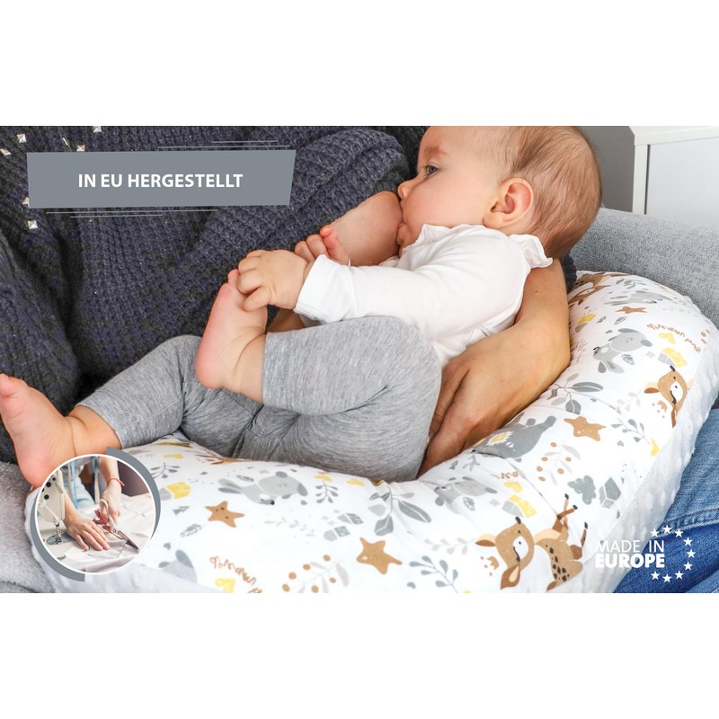 Totsy Baby Nursing Pillow Small Minky 130 x 45 cm