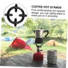 TEHAUX 6Pcs Coffee Pot Holder Durable Gas Stove Bracket Stable