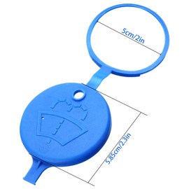 Rumyve Car Windshield Washer Bottle Cap, 1 Piece Windshield Washer Bottle Cap,Reservoir Cap for 206 408 207