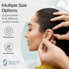 Widex Compatible Open Ear Tip Hearing Aid Domes, Pack of