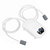 Aquarium Oxygen Pump Silent 2 Outlets Small Portable Fish Tank
