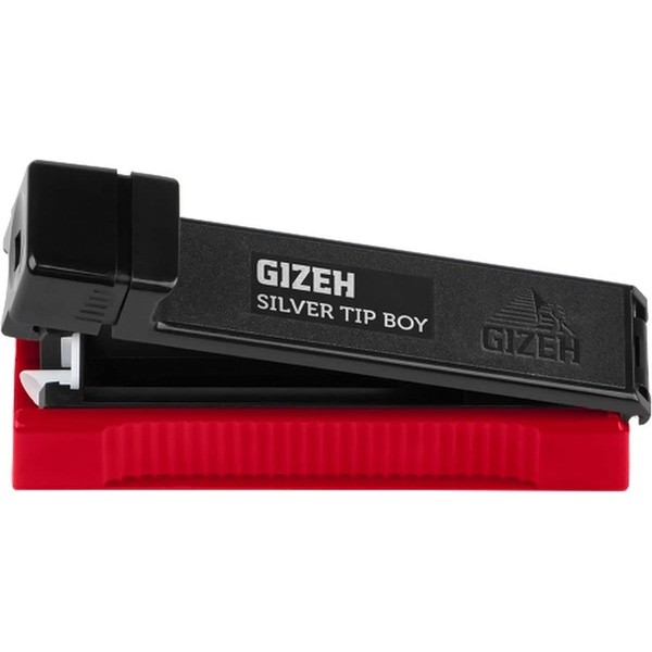 Gizeh 2 x tip giza machine boy zigarettenstopfer silber