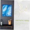 Gatuida 3d Bird Model Wall Decor Bird Statue Wall Hanging