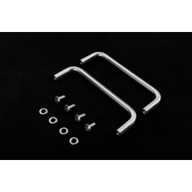 GuineaLoft™ Parts: Bar Handle (2-Pack) - 2 Alloy Bar Handles w/ 4 Screws - Guinea Loft Exclusive