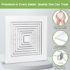 SL-JIJI 9x9 Inch Bathroom Fan Cover, Exhaust Fan Grille Replacement,