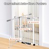 41 Inch Tall Baby Gate Auto Close Dog Gate Adjustable