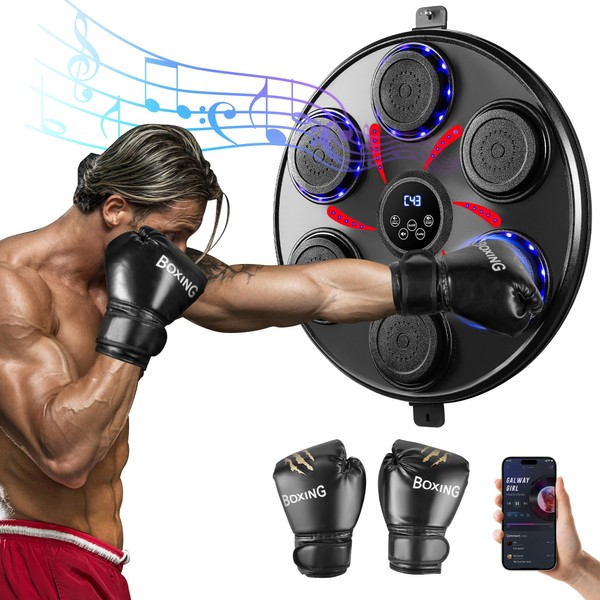Music Boxing Machine - Boxing Machine with 9 Speeds &