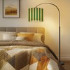 Linen Drum Lamp Shades 1 Pack, 13''Wx10"H, Green Yellow Striped