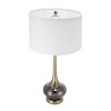 D15x29 Table Lamp with Glass Drum Shade Assembly RequiredColor: as