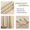 PONY DANCE Curtains for Small Windows, Opaque Short Curtains for