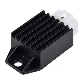 HIAORS Voltage Regulator Rectifier 4 Pin for Tao Tao ATA-110 DATA135 125 Coolster 110CC ATV 3050B 3050B-2 3050C 3050D Roketa Kazuma Meerkat 50cc Falcon 90cc ATV Quad Howhit 150cc Go Kart