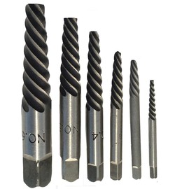 Drill America #1-6 Carbon Steel Screw Extractor Set, DEWEZ Series