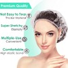 Disposable Shower Caps 100 Pcs Bath Clear Waterproof Plastic Wraps
