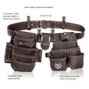 LAUTUS Oiled Tanned Rig Tool Belt/Pouch/Bag, Carpenter, Construction, Framers, Handyman,