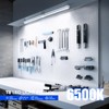 Barrina 6500K 1.5FT LED Shop Light, 3450LM, 25W, T8 Under