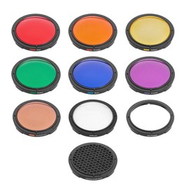 Glow ParaPop OTF Color Filter and Shapers Kit for OTA-S and OTA-C Speedlight Adapters