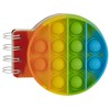 Merangue Pop It Fidget Notebook, Miniature 3-Inch, 50 Blank Sheets,