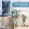 200 Pcs 0.040" X1/4" x 2" Clear Setting Blocks for