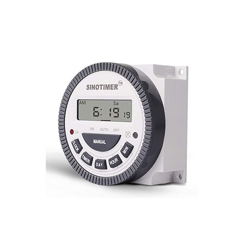 TM619 Timer Switch Digital LCD Power Timer Switch Weekly Programmable