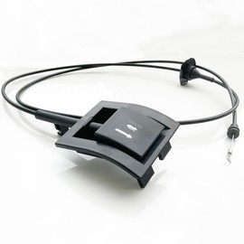 Mobiegar Hood Release Cable & Pull Handle 912-042, Hood Latch Cable Compatible with 1992-1997 Ford Bronco F150 F250 F350 F-Series F2TZ16916A