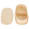 Lunch Box Set Japanese Style Wooden Food Storage Container for